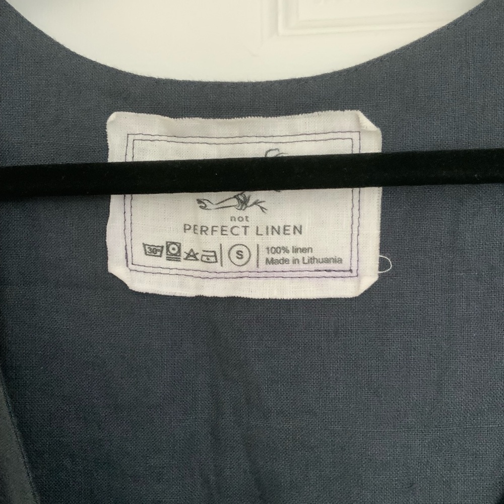 NotPERFECTLINEN Riviera vest - Picture 3 of 4